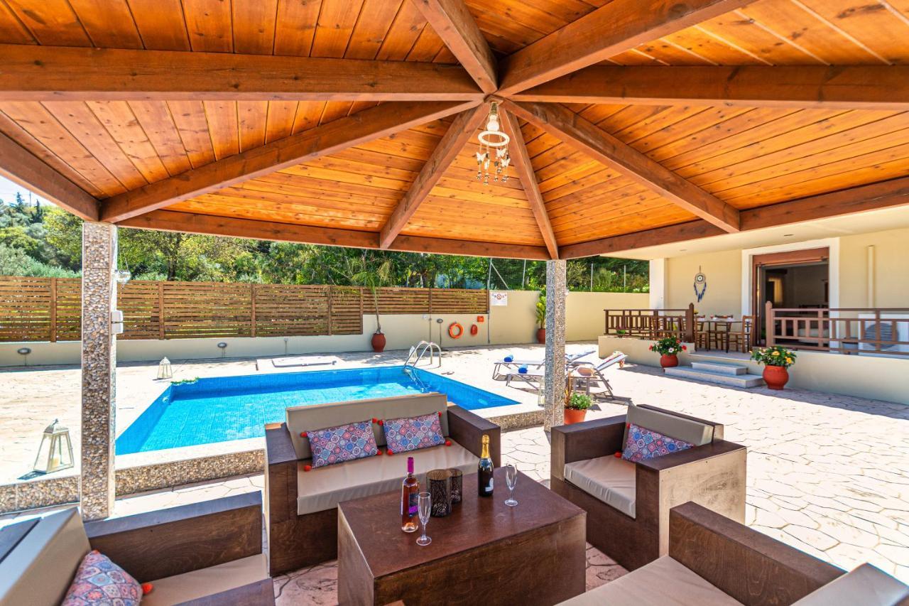 Maria'S Luxurious Villa In Koskinou Koskinou (Rhodes) Exterior foto